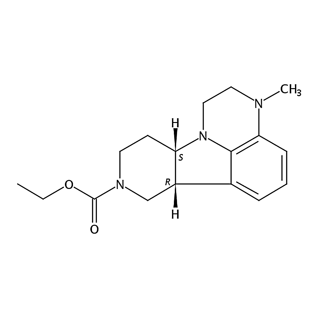RHAWN (6bR,10aS)-Ethyl 3-methyl-2,3,6b,7,10,10a-hexahydro-1H-pyrido[3',4':4,5]pyrrolo[1,2,3-de]qui