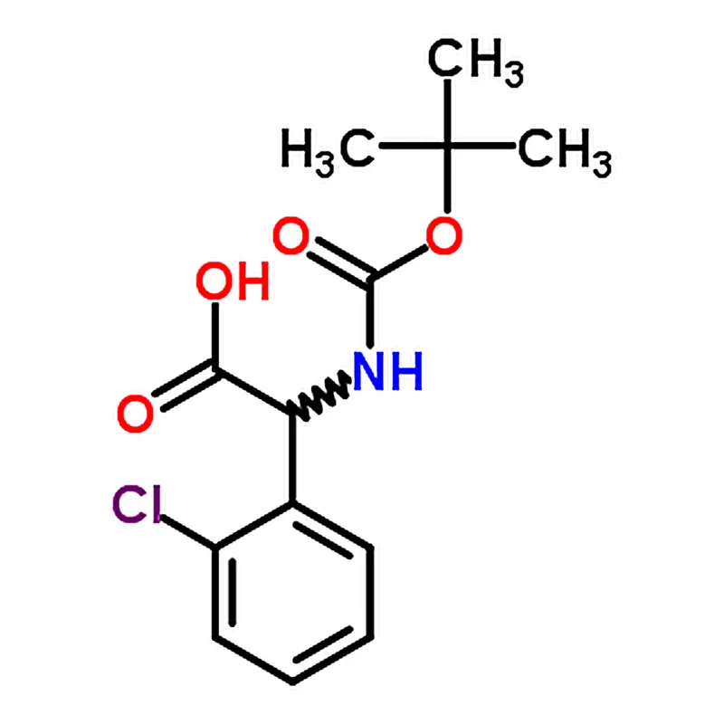 RHAWN 2-((tert-Butoxycarbonyl)amino)-2-(2-chlorophenyl)acetic acid