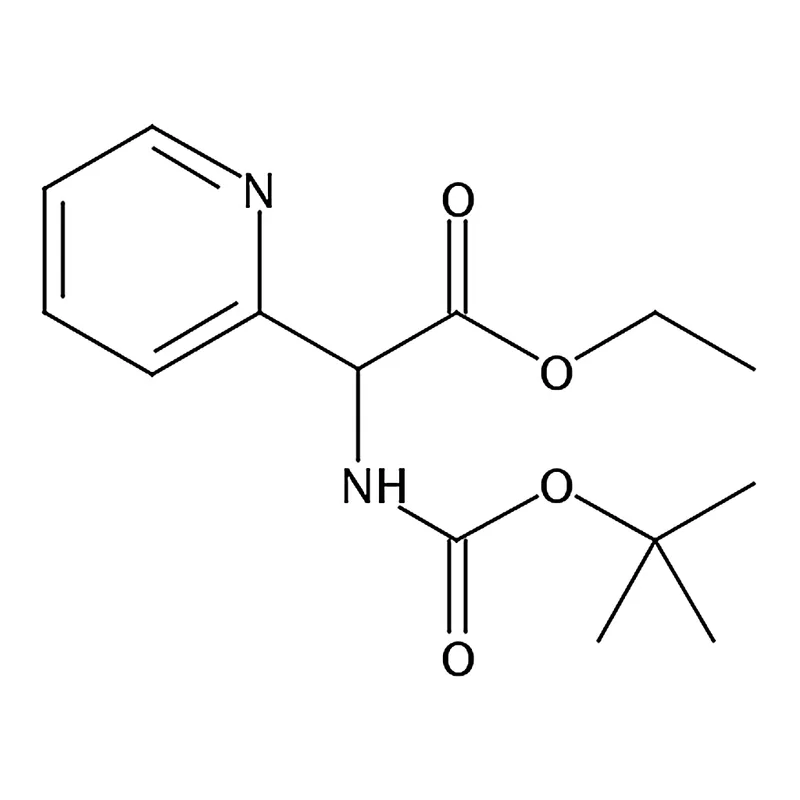 RHAWN Ethyl 2-((tert-butoxycarbonyl)amino)-2-(pyridin-2-yl)acetate