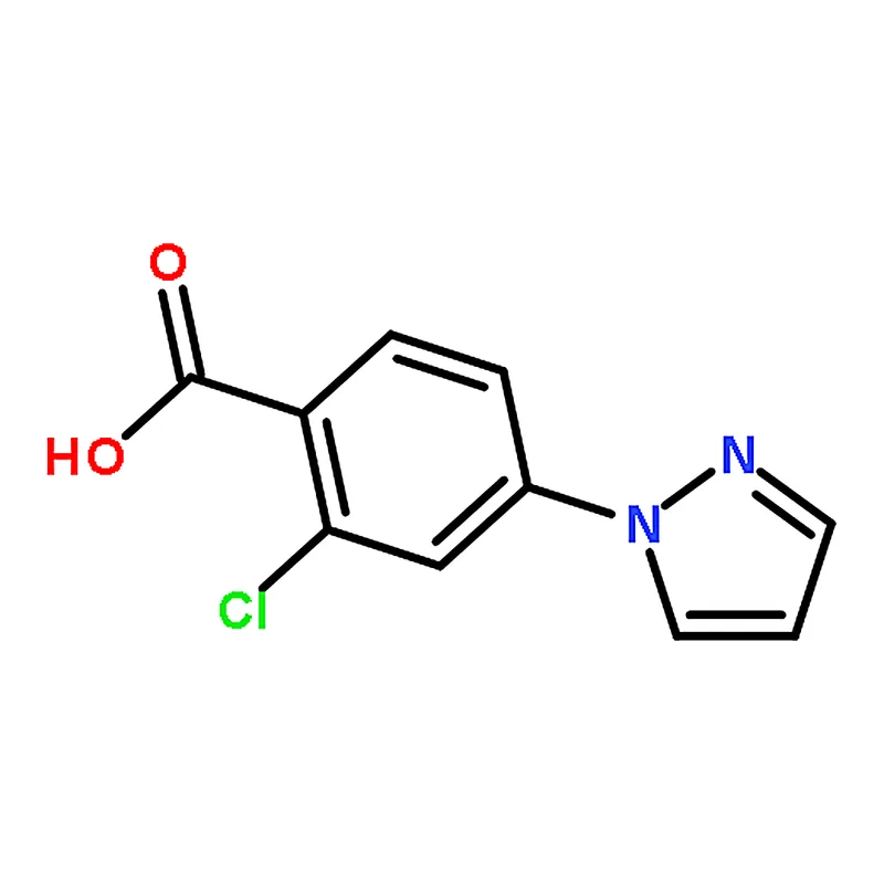 RHAWN 2-Chloro-4-(1H-pyrazol-1-yl)benzoic acid