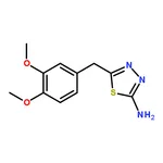 RHAWN 5-(3,4-Dimethoxybenzyl)-1,3,4-thiadiazol-2-amine