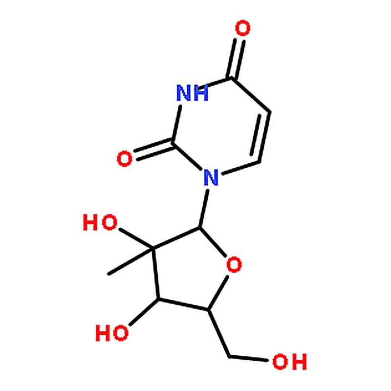 RHAWN 1-((2R,3R,4R,5R)-3,4-Dihydroxy-5-(hydroxymethyl)-3-methyltetrahydrofuran-2-yl)pyrimidine-2,4