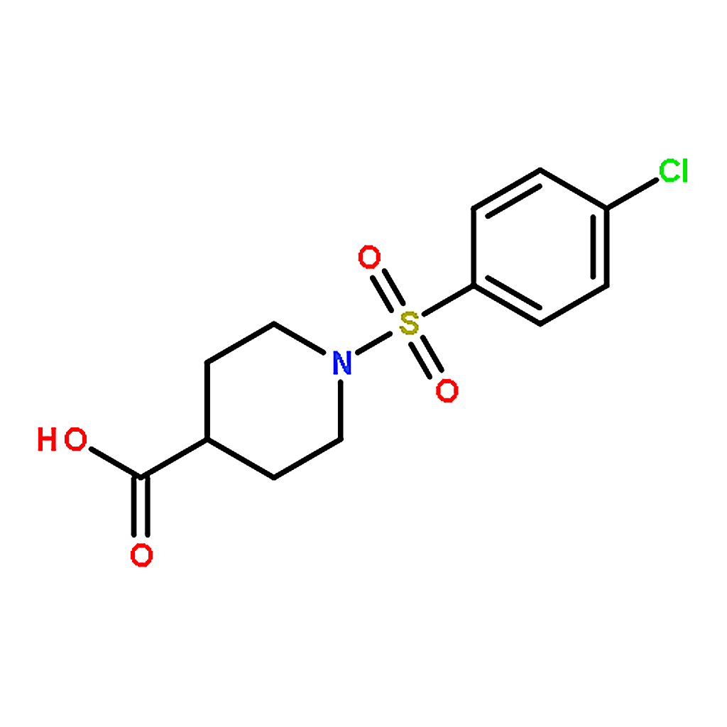 RHAWN 1-((4-Chlorophenyl)sulfonyl)piperidine-4-carboxylic acid