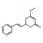 RHAWN (E)-4-Methoxy-6-styryl-5,6-dihydro-2H-pyran-2-one