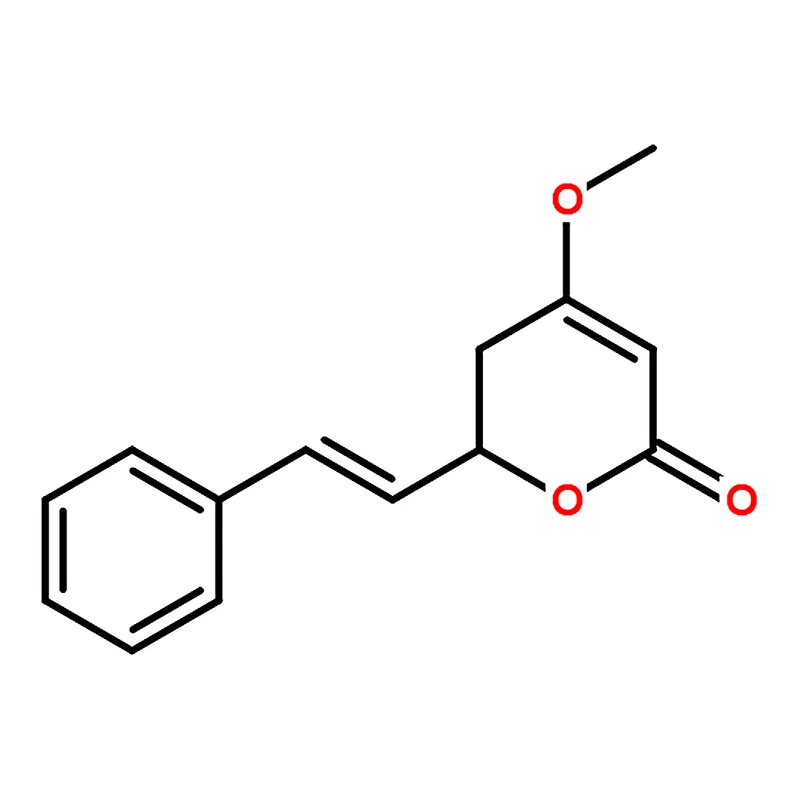 RHAWN (E)-4-Methoxy-6-styryl-5,6-dihydro-2H-pyran-2-one