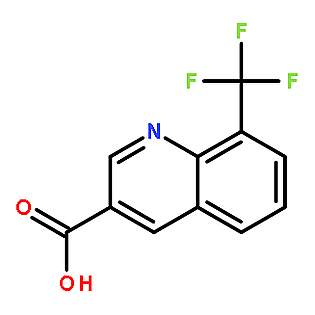 RHAWN 8-(Trifluoromethyl)quinoline-3-carboxylic acid