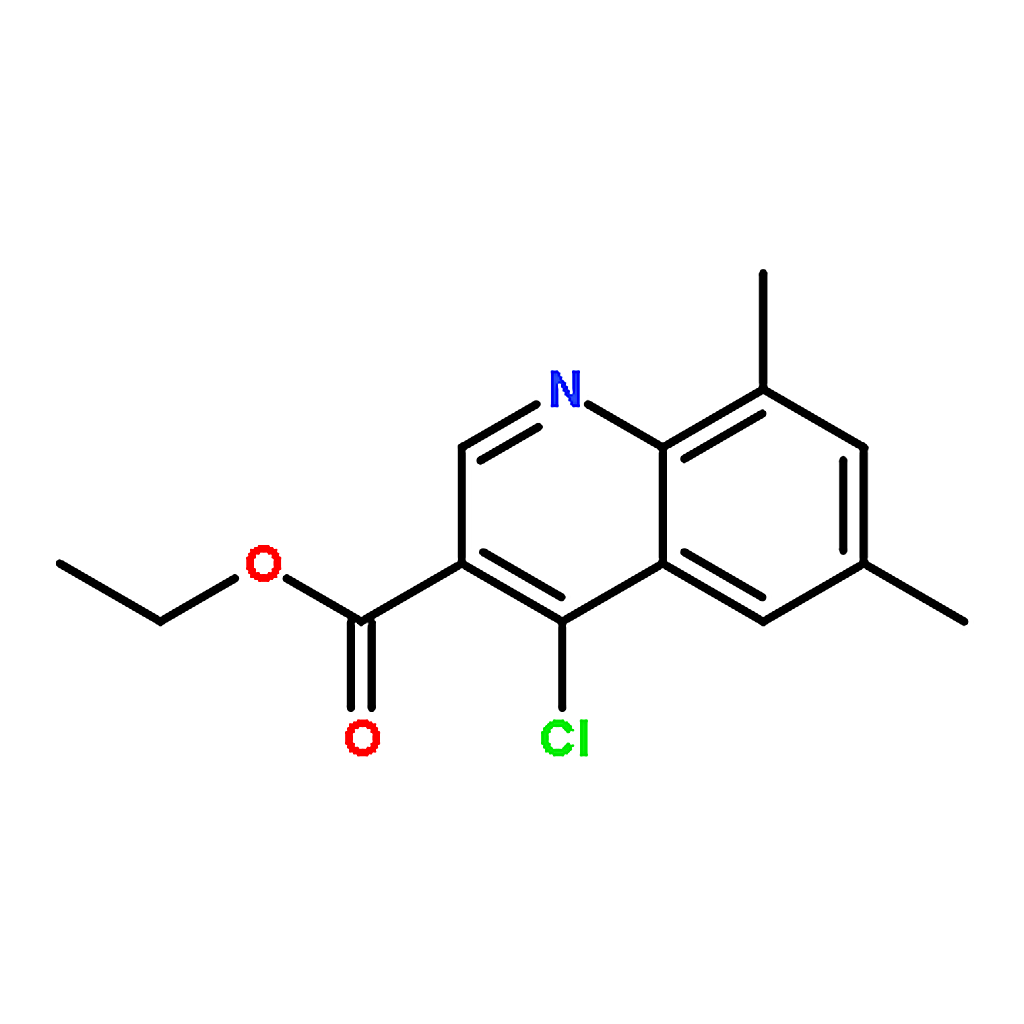 RHAWN Ethyl 4-chloro-6，8-dimethylquinoline-3-carboxylate