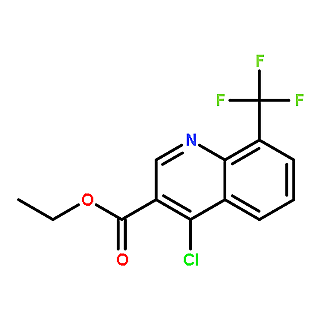 RHAWN Ethyl 4-Chloro-8-(trifluoromethyl)quinoline-3-carboxylate