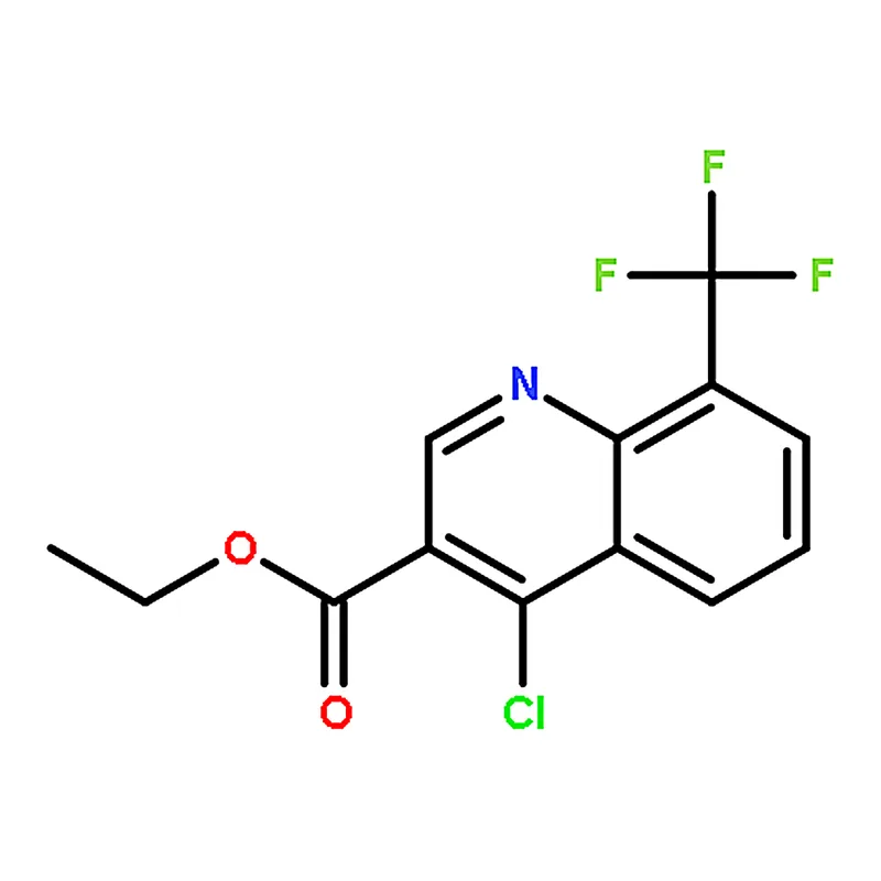 RHAWN Ethyl 4-Chloro-8-(trifluoromethyl)quinoline-3-carboxylate