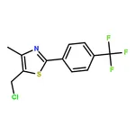 RHAWN 5-(Chloromethyl)-4-methyl-2-(4-(trifluoromethyl)phenyl)thiazole