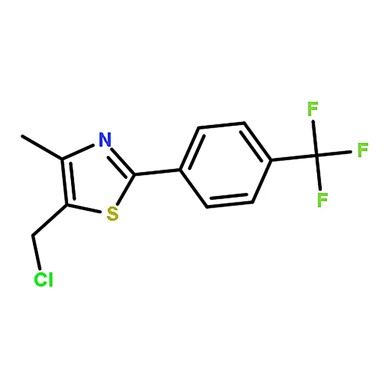 RHAWN 5-(Chloromethyl)-4-methyl-2-(4-(trifluoromethyl)phenyl)thiazole