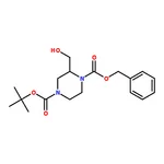 RHAWN 1-Benzyl 4-tert-butyl 2-(hydroxymethyl)piperazine-1,4-dicarboxylate