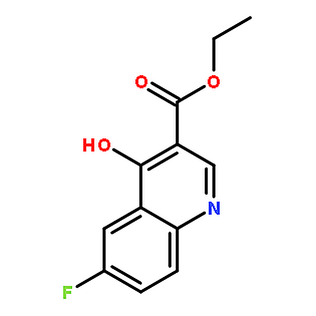 RHAWN Ethyl 6-fluoro-4-hydroxyquinoline-3-carboxylate