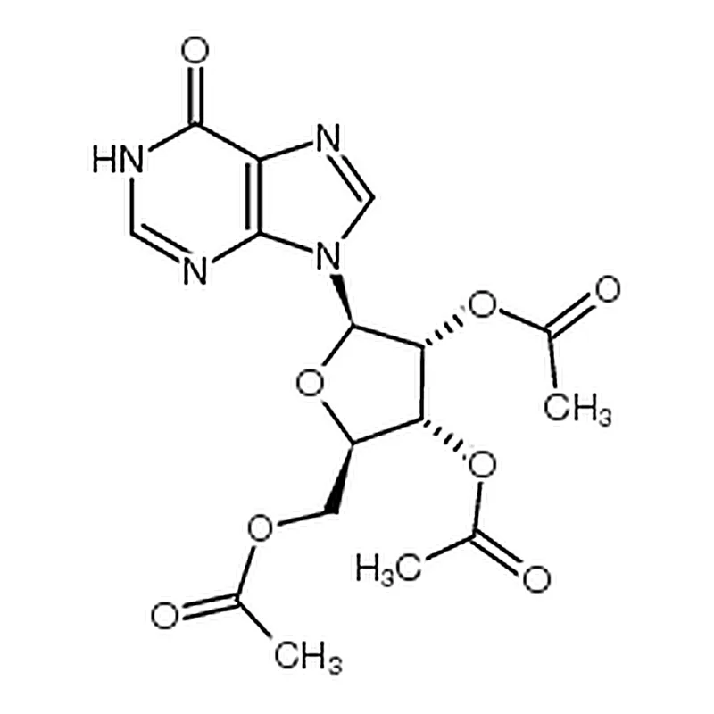RHAWN (2R,3R,4R,5R)-2-(Acetoxymethyl)-5-(6-oxo-1H-purin-9(6H)-yl)tetrahydrofuran-3,4-diyl diacetate