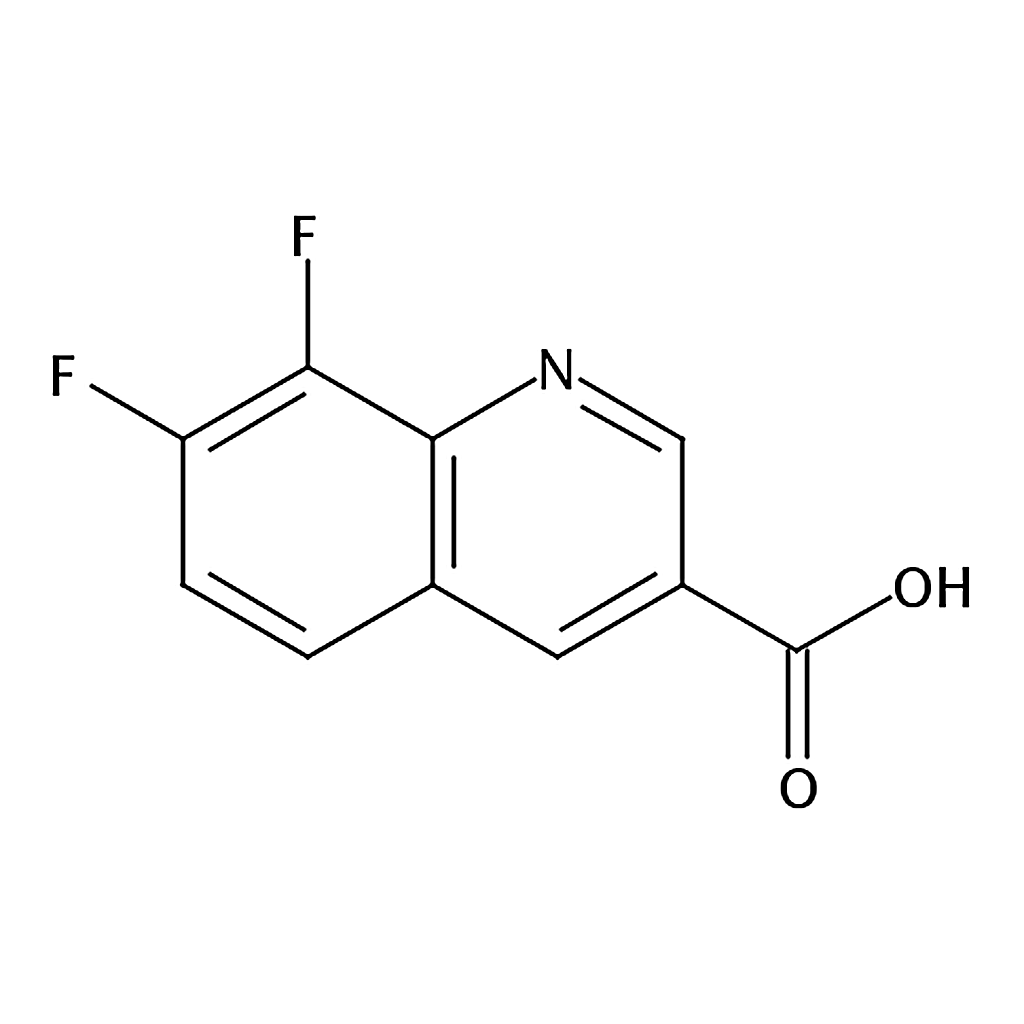 RHAWN 7，8-Difluoroquinoline-3-carboxylic acid