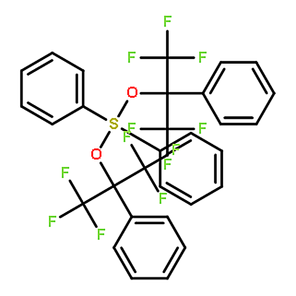 RHAWN Bis[,-bis(trifluoromethyl)benzenemethanolato]diphenylsulfur
