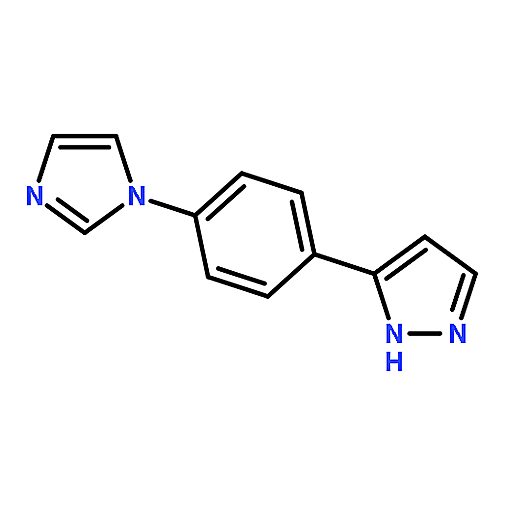 RHAWN 3-(4-(1H-Imidazol-1-yl)phenyl)-1H-pyrazole