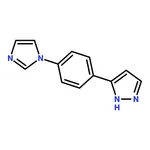 RHAWN 3-(4-(1H-Imidazol-1-yl)phenyl)-1H-pyrazole