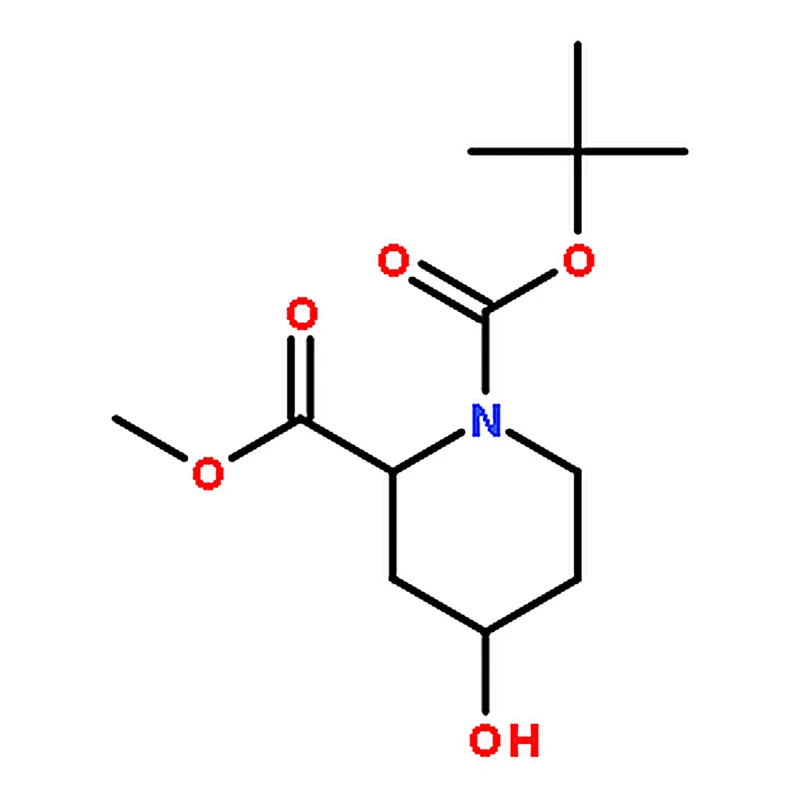 RHAWN (2R,4S)-1-tert-Butyl 2-methyl 4-hydroxypiperidine-1,2-dicarboxylate