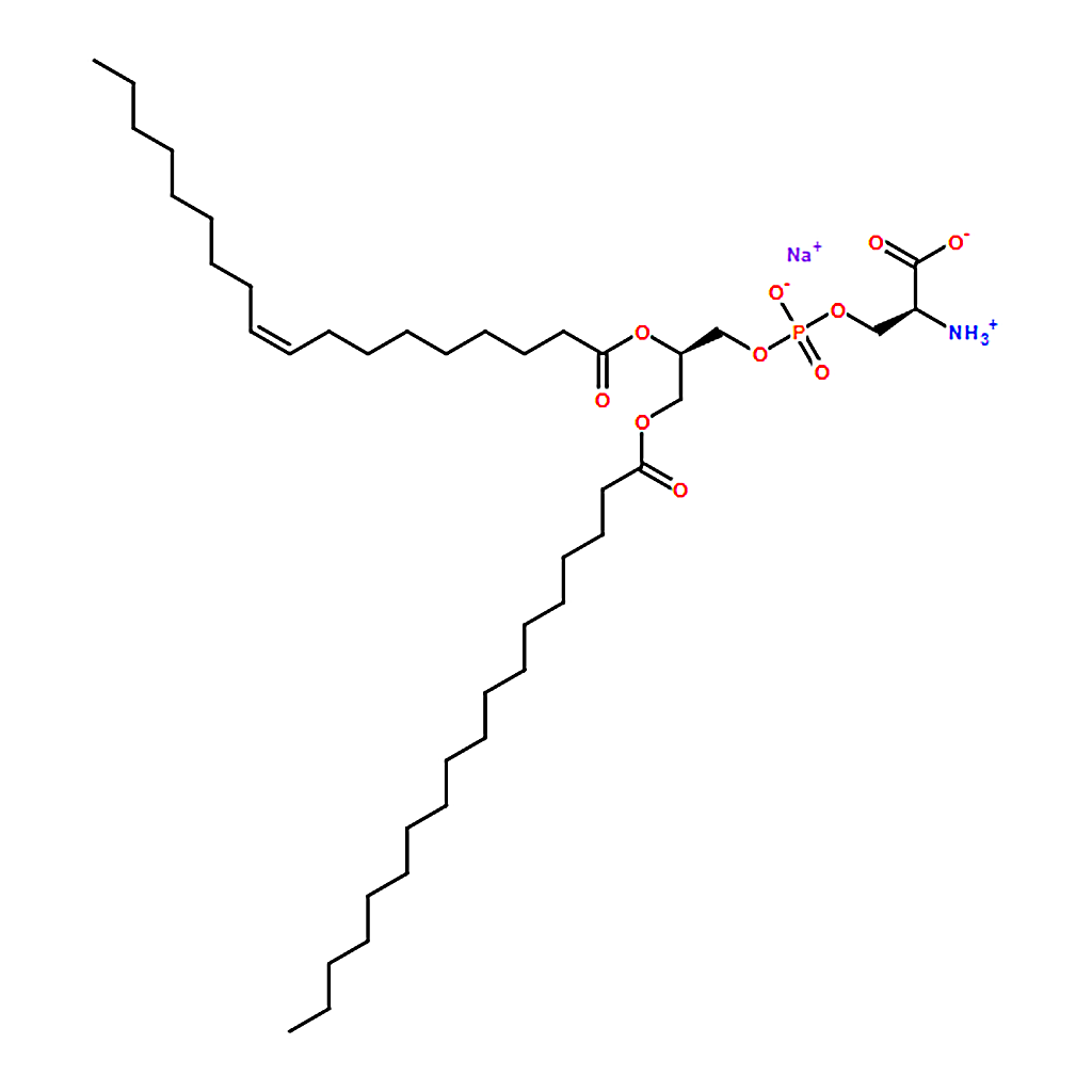 RHAWN 1-stearoyl-2-oleoyl-sn-glycero-3-phospho-L-serine (sodium salt)