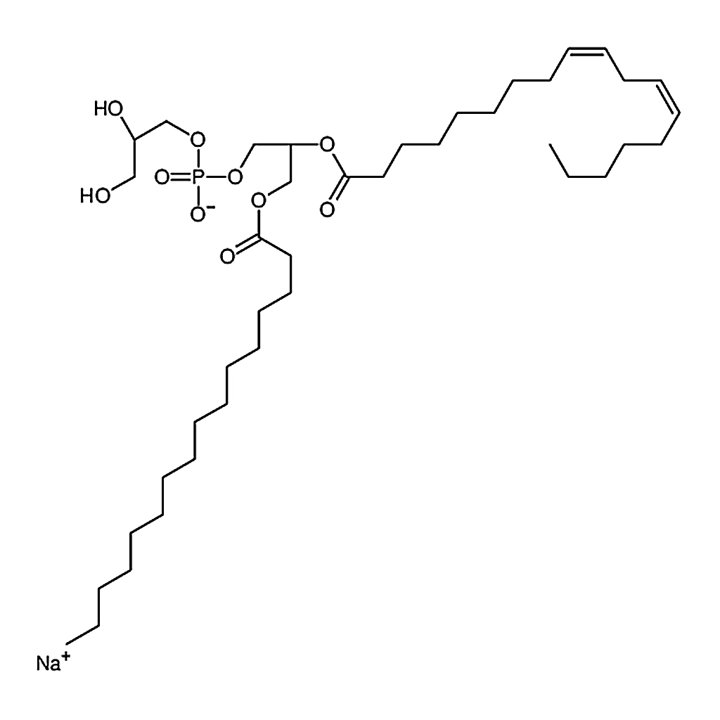 RHAWN 1-palmitoyl-2-linoleoyl-sn-glycero-3-phospho-(1'-rac-glycerol) (sodium salt)