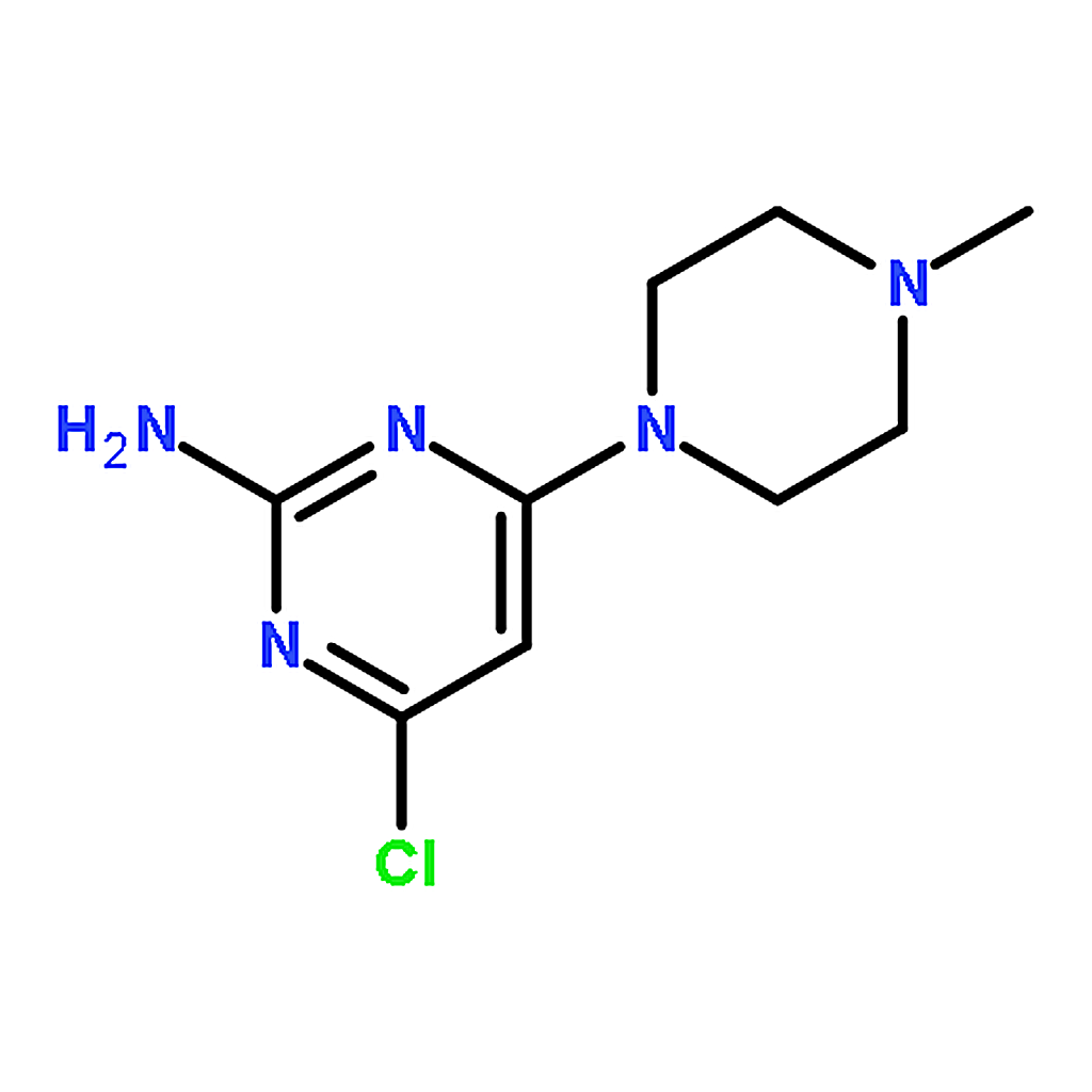 RHAWN 4-Chloro-6-(4-methylpiperazin-1-yl)pyrimidin-2-amine