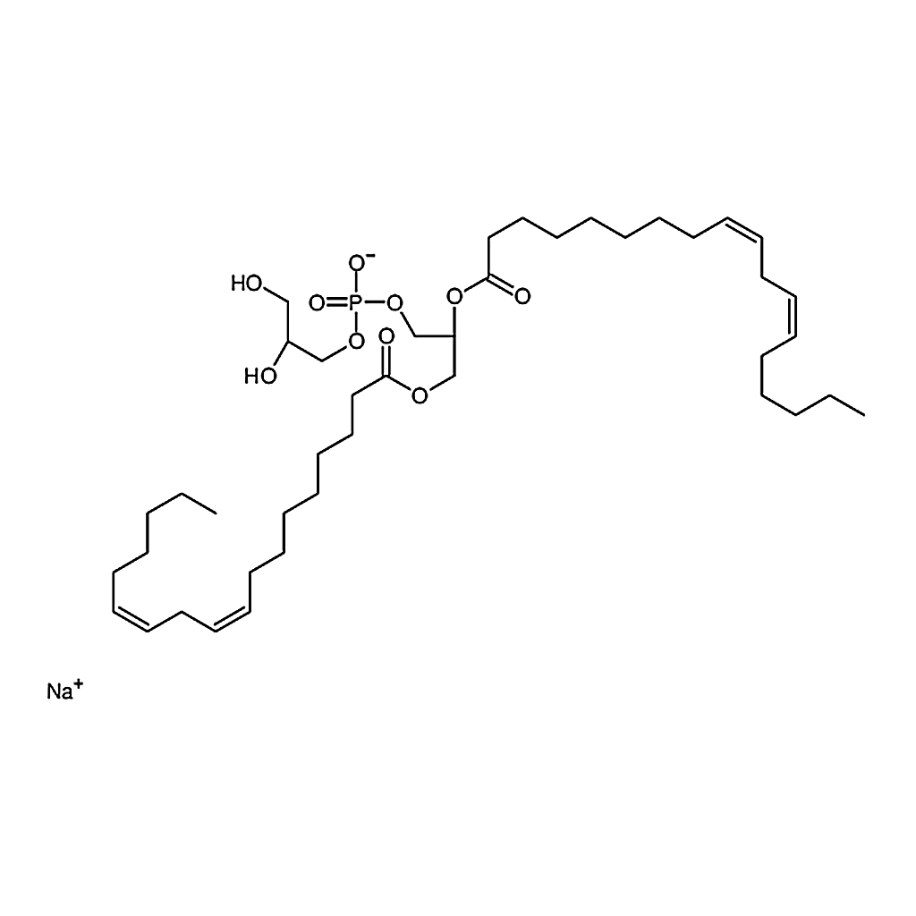 RHAWN 1,2-dilinoleoyl-sn-glycero-3-phospho-(1'-rac-glycerol) (sodium salt)