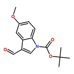 RHAWN tert-Butyl 3-formyl-5-methoxy-1H-indole-1-carboxylate