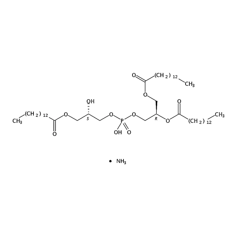 RHAWN sn-(3-myristoyl-2-hydroxy)-glycerol-1-phospho-sn-3'-(1',2'-dimyristoyl)-glycerol (ammonium s