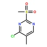RHAWN 4-Chloro-5-methyl-2-(methylsulfonyl)pyrimidine