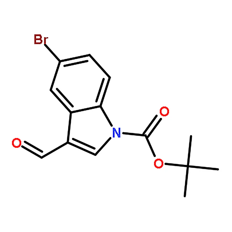 RHAWN tert-Butyl 5-bromo-3-formyl-1H-indole-1-carboxylate