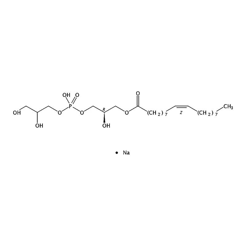 RHAWN 1-oleoyl-2-hydroxy-sn-glycero-3-phospho-(1'-rac-glycerol) (sodium salt)
