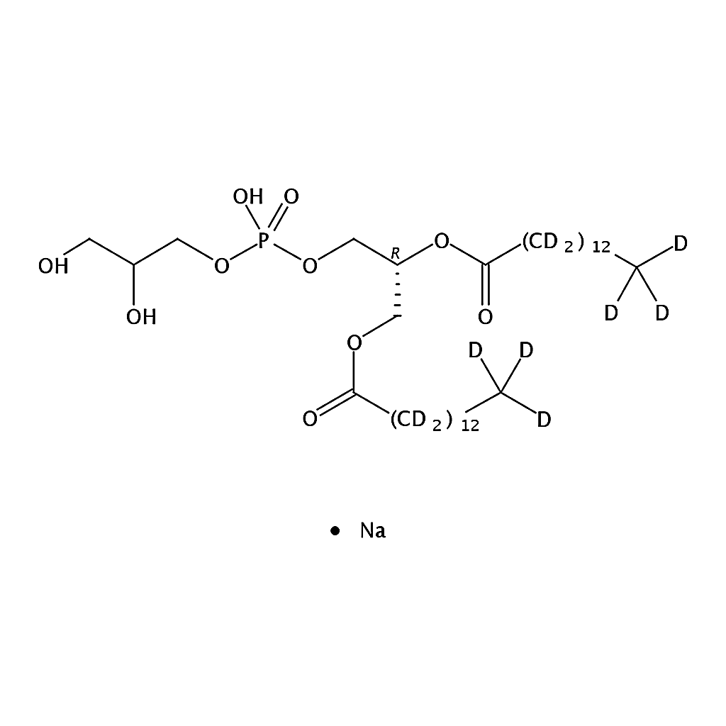 RHAWN 1,2-dimyristoyl-d54-sn-glycero-3-[phospho-rac-(1-glycerol)] (sodium salt)
