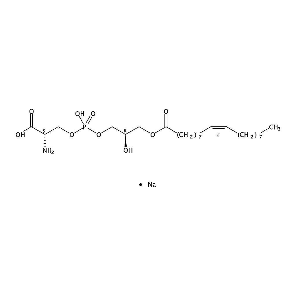 RHAWN 1-oleoyl-2-hydroxy-sn-glycero-3-phospho-L-serine (sodium salt)