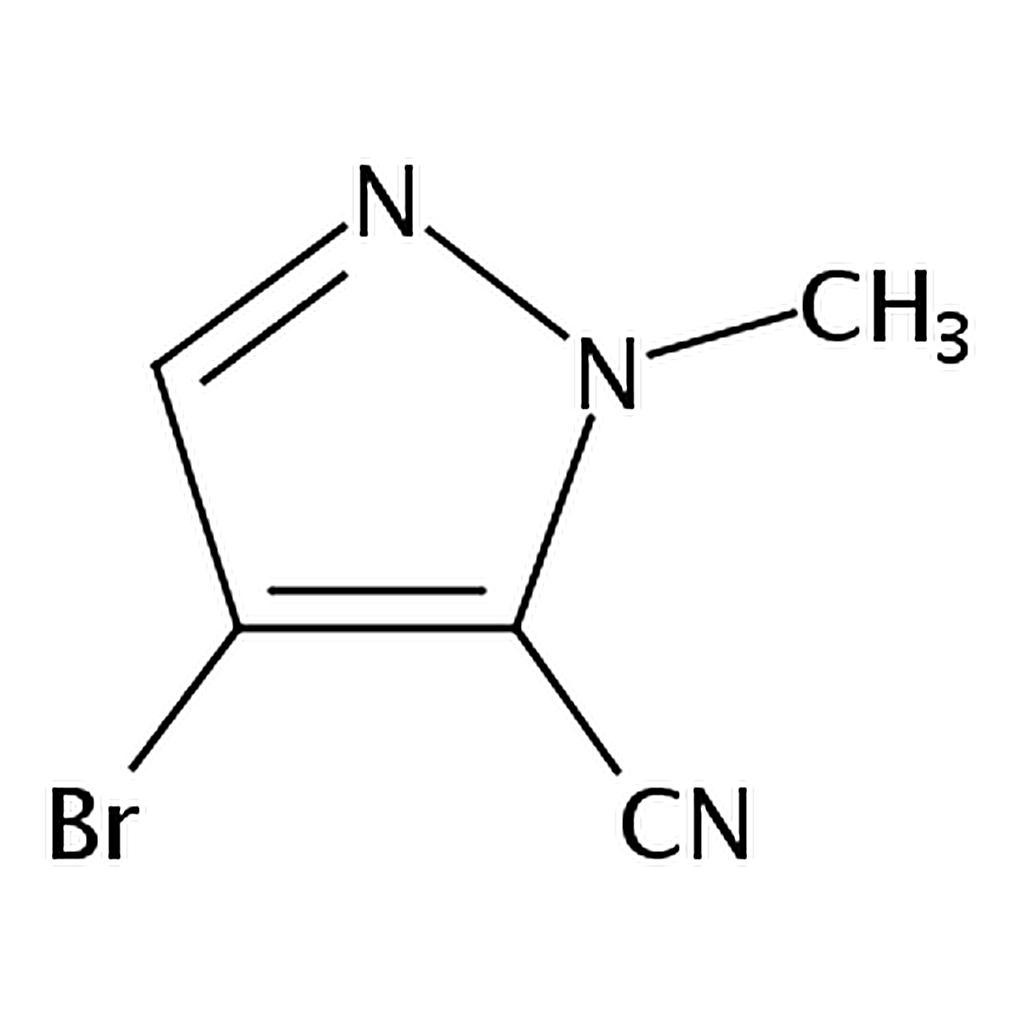 RHAWN 4-Bromo-1-methyl-1H-pyrazole-5-carbonitrile
