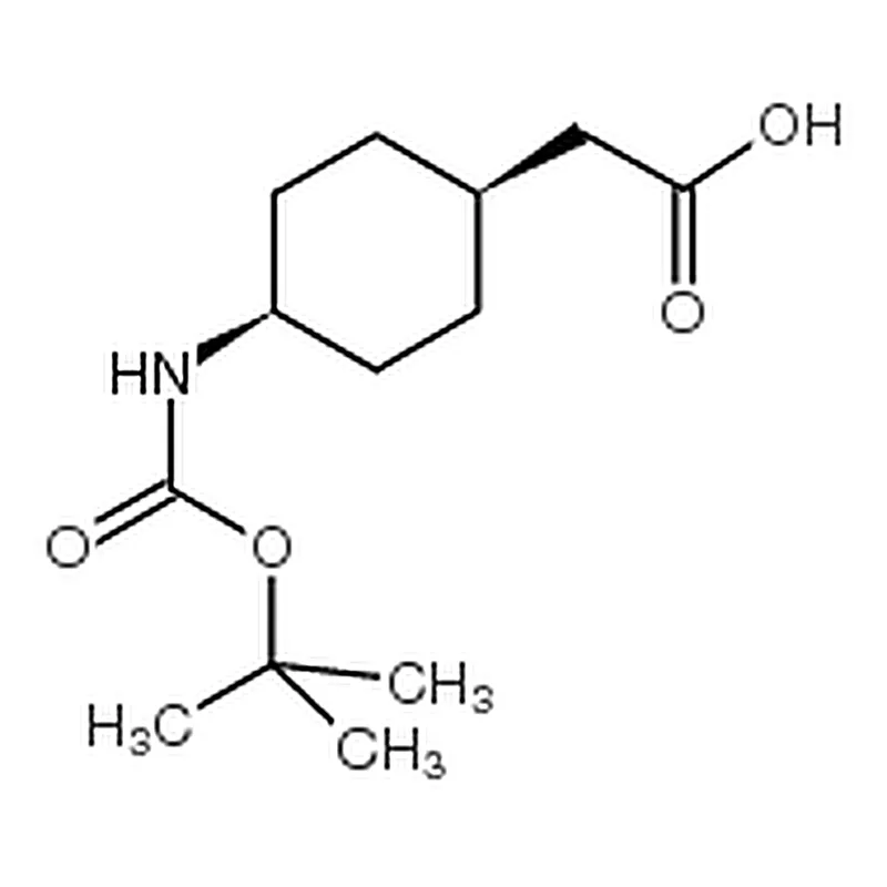 RHAWN 2-(cis-4-((tert-Butoxycarbonyl)amino)cyclohexyl)acetic acid