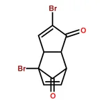 RHAWN 2,4-Dibromo-3a,4,7,7a-tetrahydro-1H-4,7-methanoindene-1,8-dione