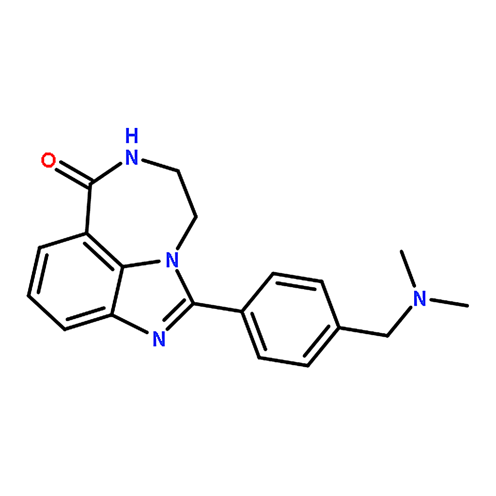 RHAWN 1-(4-((Dimethylamino)methyl)phenyl)-8,9-dihydro-2,7,9a-triazabenzo[cd]azulen-6(7H)-one 