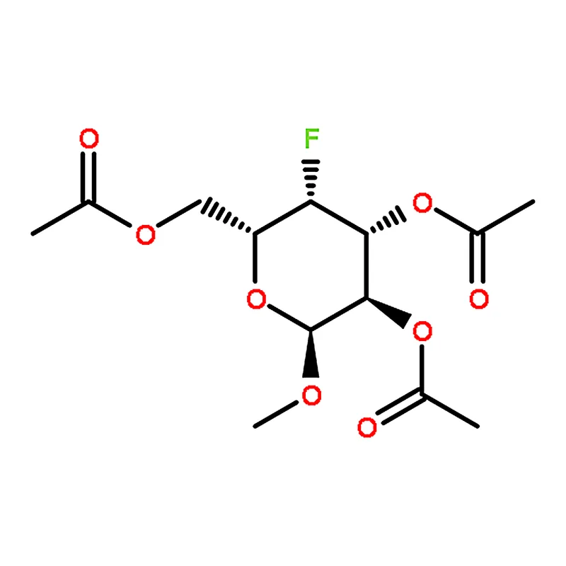 RHAWN Methyl2,3,6-tri-O-acetyl-4-deoxy-4-fluoro-a-D-galactopyranoside