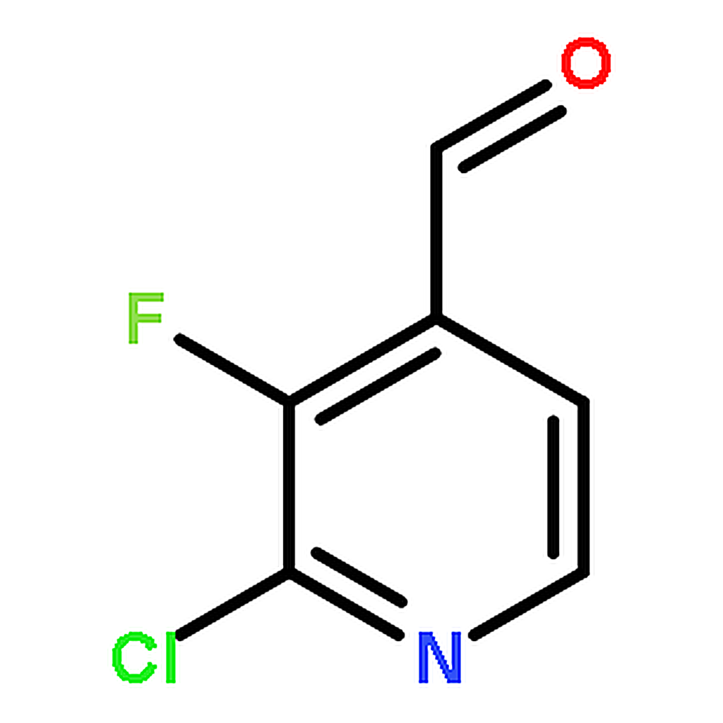 RHAWN 2-chloro-3-fluoro-pyridine-4-carbaldehyde