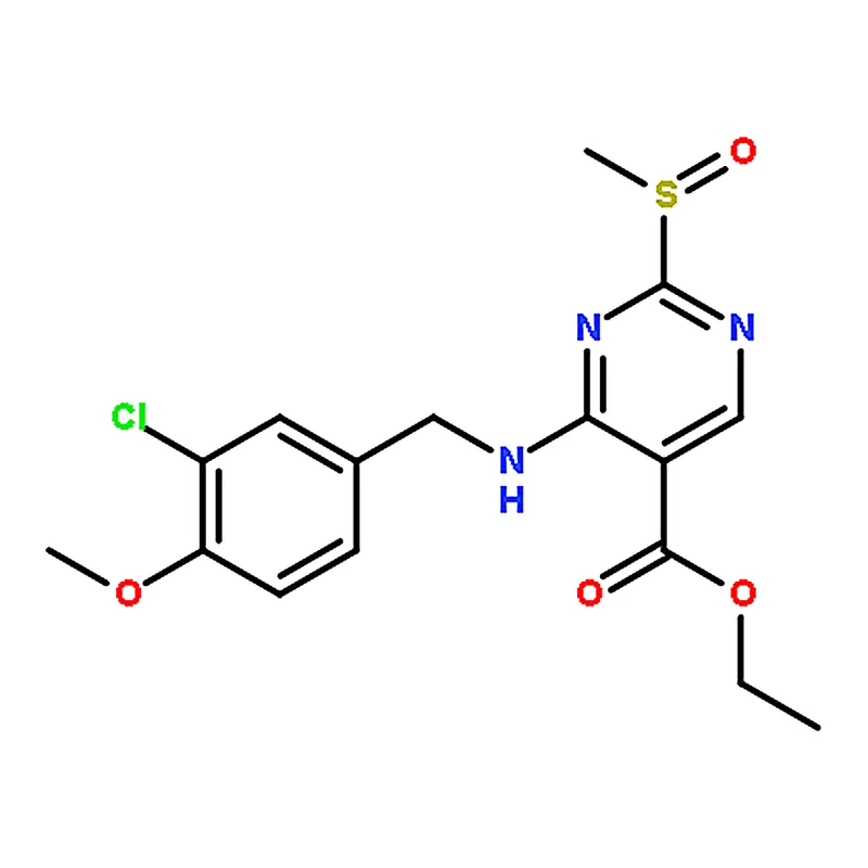 RHAWN 4-(3-chloro-4-MethoxybenzylaMino)-5-ethoxycarbonyl-2-MethylsulfinylpyriMidine