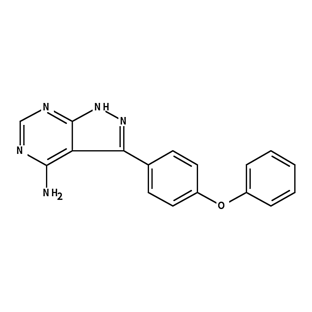RHAWN 3-(4-Phenoxyphenyl)-1H-pyrazolo[3，4-d]pyrimidin-4-amine