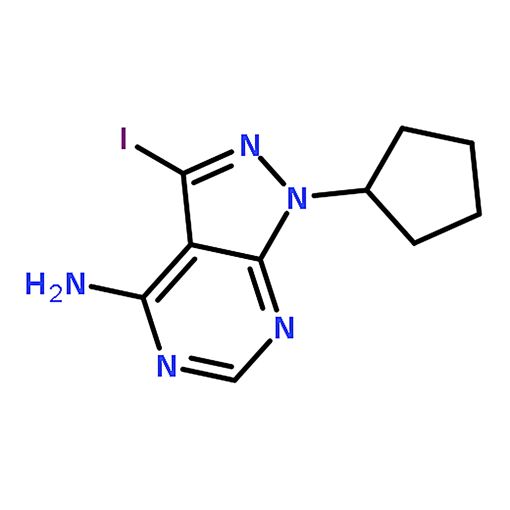 RHAWN 1-Cyclopentyl-3-iodo-1H-pyrazolo[3,4-d]pyrimidin-4-amine