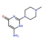 RHAWN 6-Amino-2-(4-methylpiperazin-1-yl)pyrimidin-4-ol
