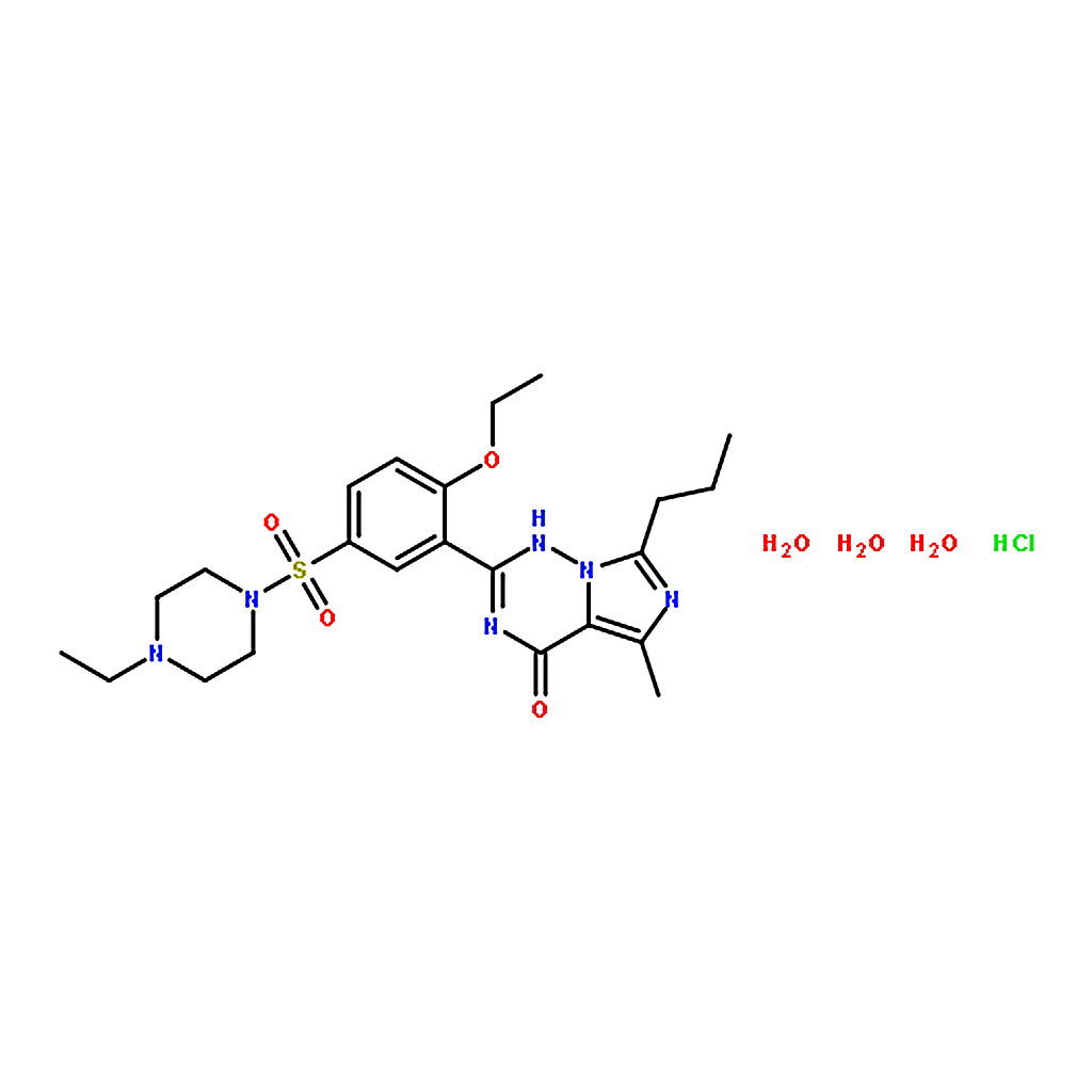 RHAWN Vardenafil hydrochloride trihydrate