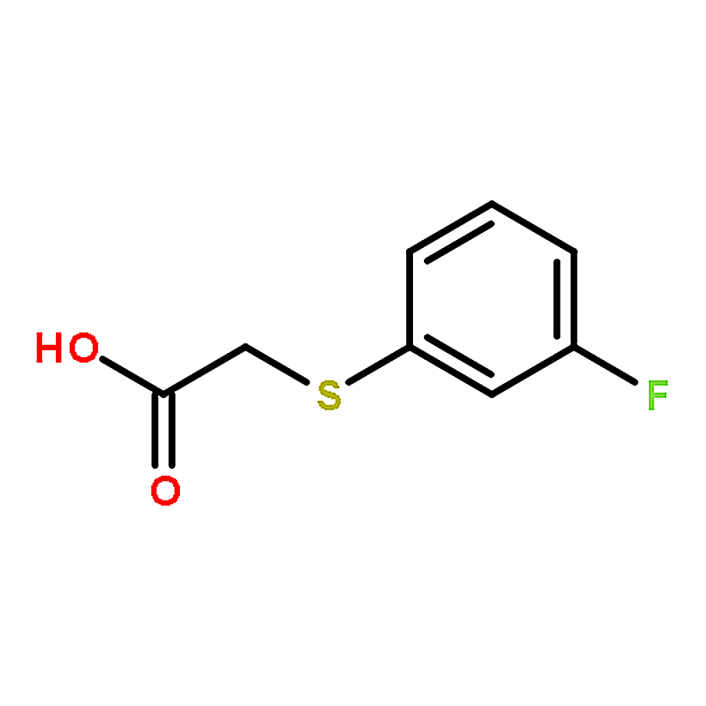 RHAWN 2-((3-Fluorophenyl)thio)acetic acid