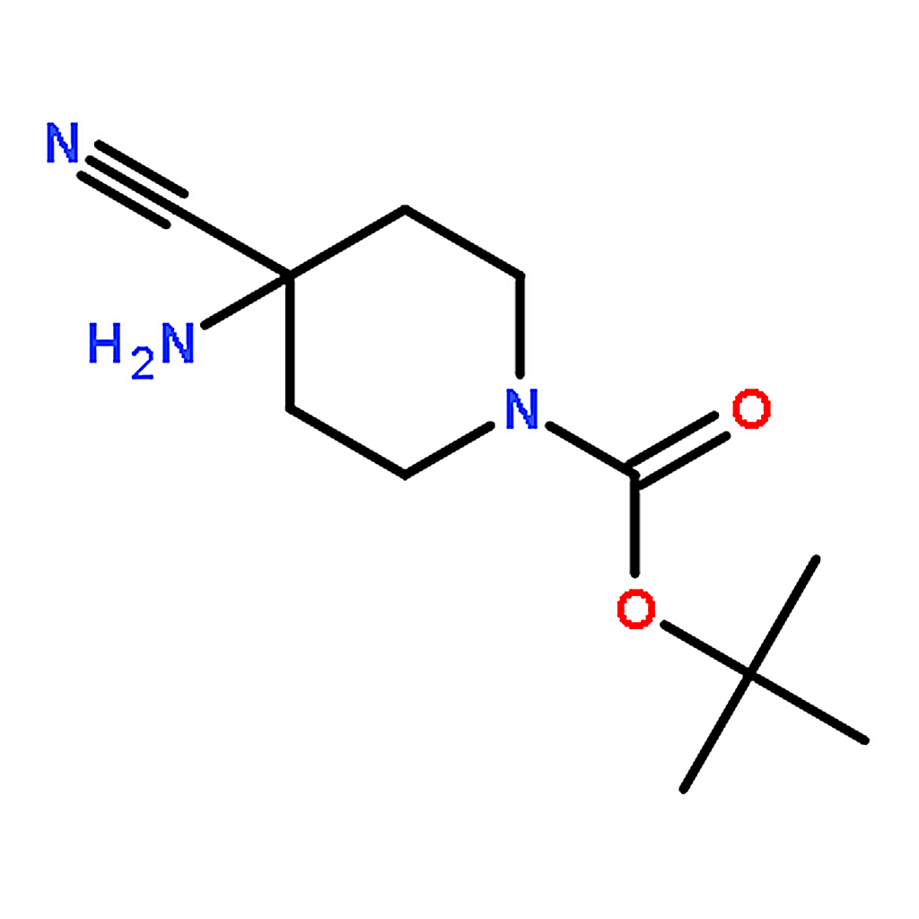 RHAWN tert-Butyl 4-amino-4-cyanopiperidine-1-carboxylate