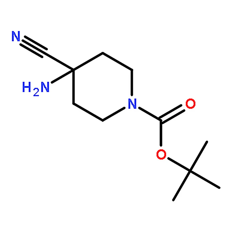 RHAWN tert-Butyl 4-amino-4-cyanopiperidine-1-carboxylate