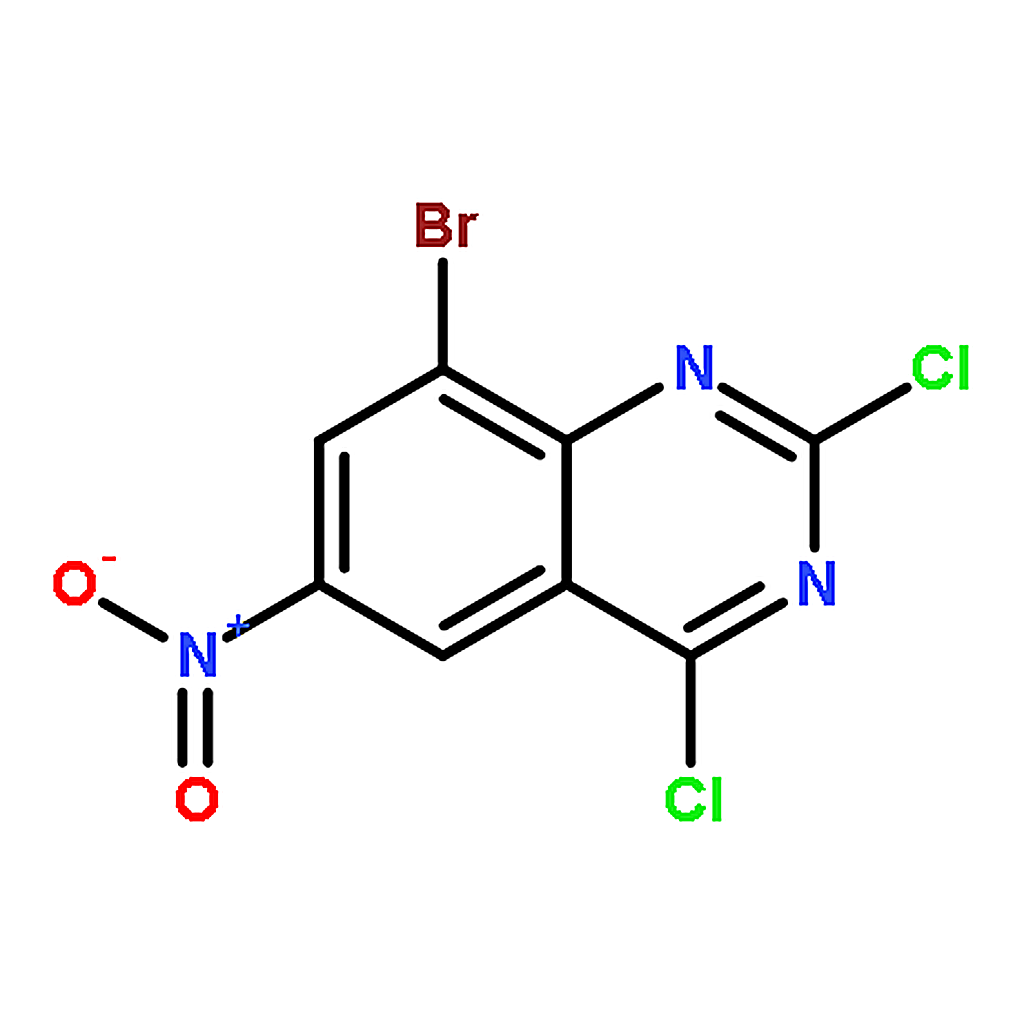 RHAWN 8-Bromo-2，4-dichloro-6-nitroquinazoline