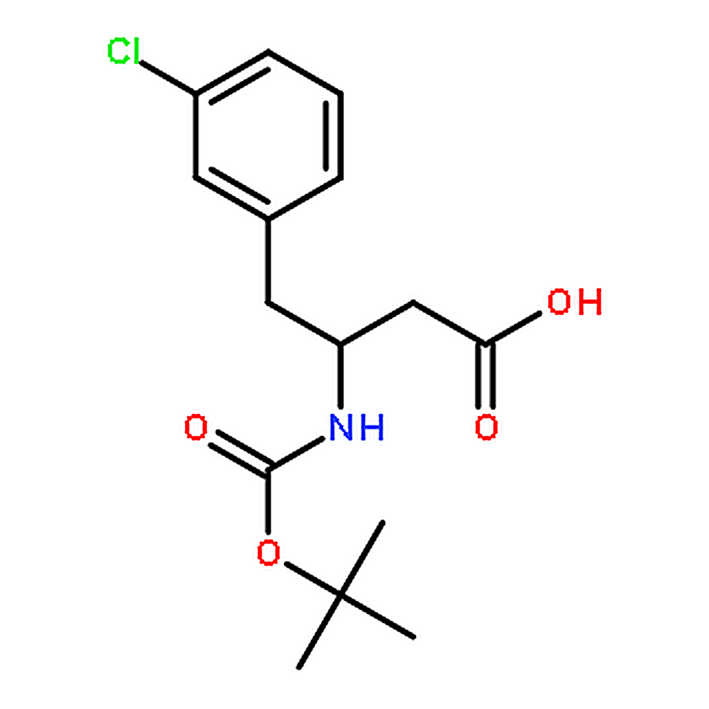 RHAWN (R)-3-((tert-Butoxycarbonyl)amino)-4-(3-chlorophenyl)butanoic acid